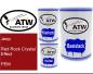 Preview: Jeep, Red Rock Crystal Effect, PEM: 500ml Lackdose + 500ml Klarlack + 250ml Härter - Set, von ATW Autoteile West.